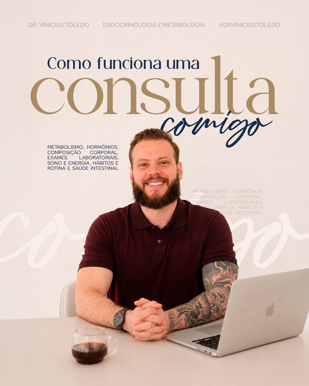 Dr. Vinicius Toledo, médico endocrinologista